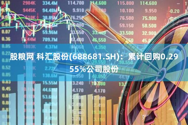 股粮网 科汇股份(688681.SH)：累计回购0.2955%公司股份
